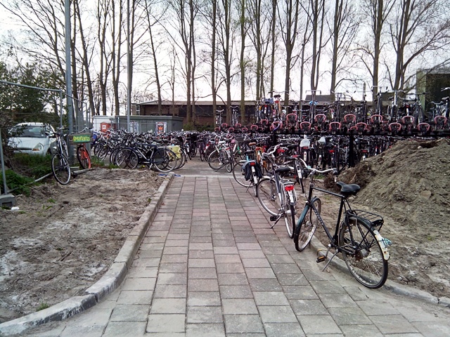 Nieuwe Fietsenstalling station Harderwijk 2015